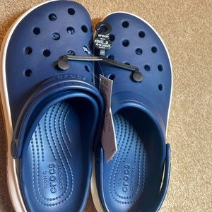 SOLD 💌New Crocs Brand New Iconic Support Blue Crocs